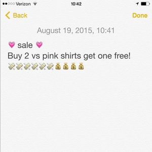 Pink sale!