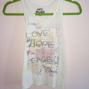 Tang top, Love, Hope, Peace top