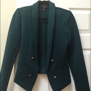 Green blazer