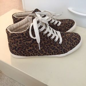 Forever 21 high top sneakers