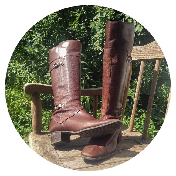 Tall Leather Circa Joan & David boots