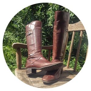 Tall Leather Circa Joan & David boots