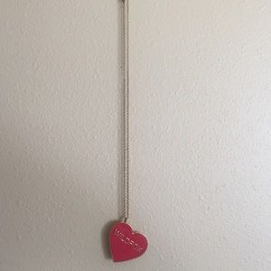 RARE Wildfox "Gold Plated" Heart-Shaped Necklace
