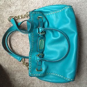 Michael Kors teal purse