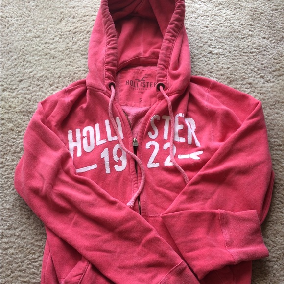 Pink Hollister Jacket