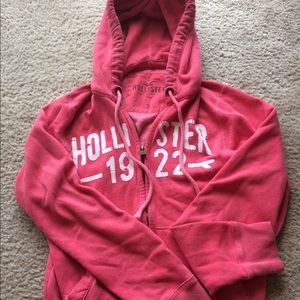 Pink Hollister Jacket