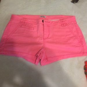 Express hot pink size 4 shorts NWT