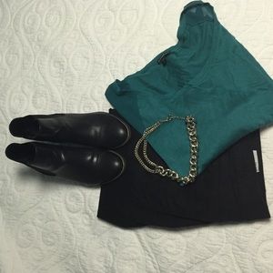 Express Sheer Armed Shirt