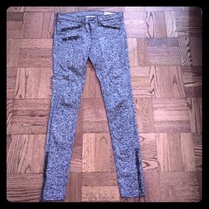 Black and white checkered rag and bone jeans