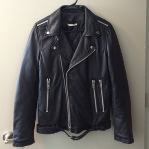 Leather jacket for women
