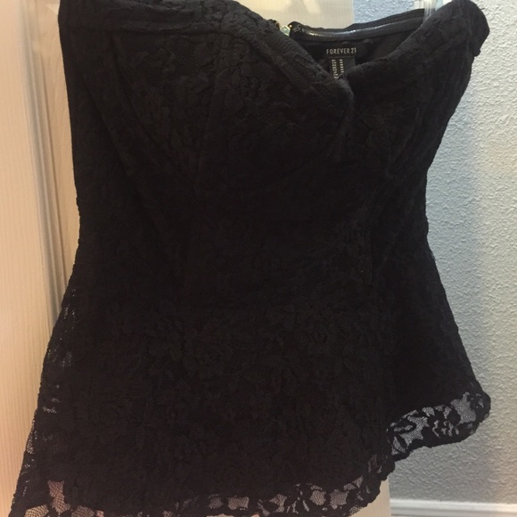 Black Forever 21 Bustier