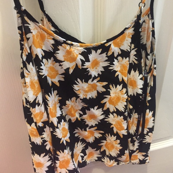 Sunflower Crop Tank