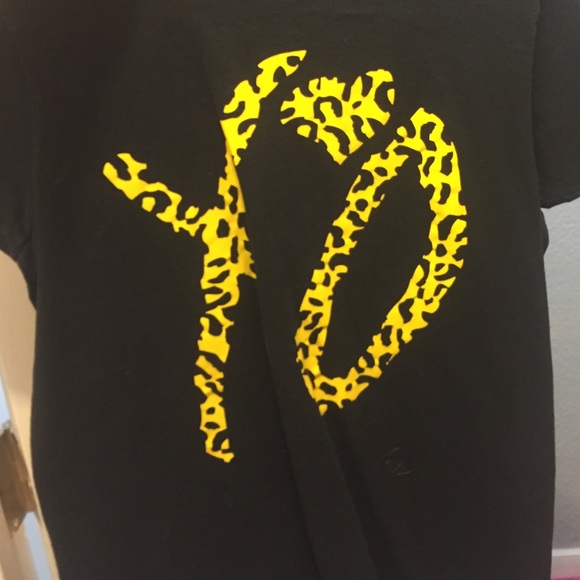 XO Cheetah Black Shirt
