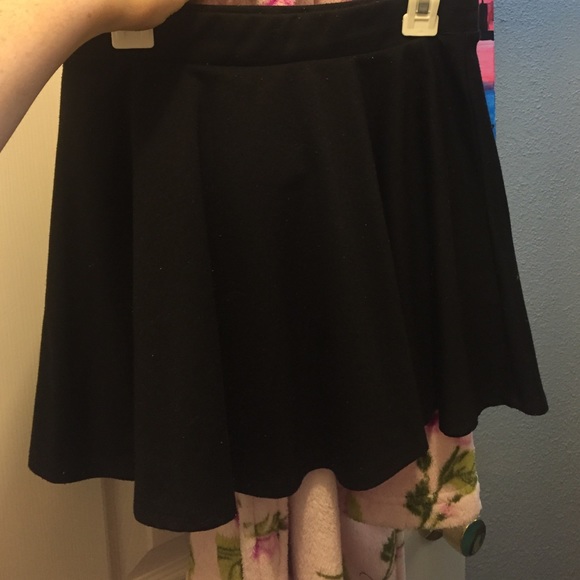 Black Skater Skirt