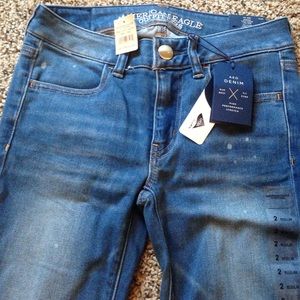 American eagle size 2 (R) denim jegging