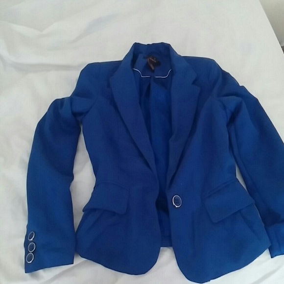 Royal blue blazer