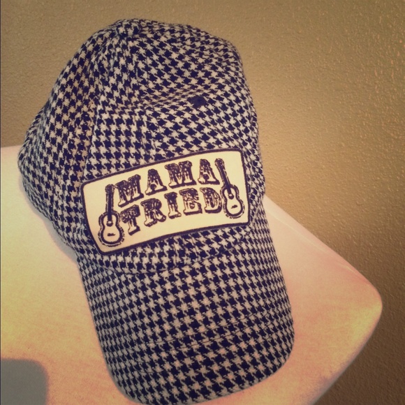 "Mama Tried" Houndstooth Cap