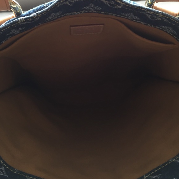 Louis Vuitton Denim Monogram Sac Plac Tote💎💙👖 - Picture 3 of 4