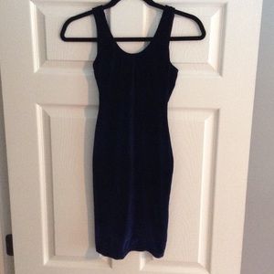 American Apparel Velvet bodycon dress