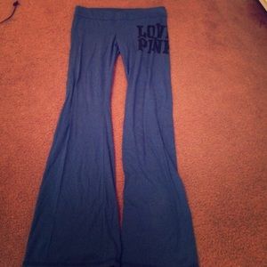 Blue PINK Cotton yoga pants