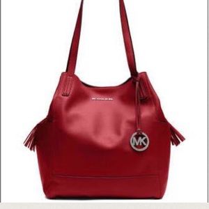 Michael Kors Ashbury Grab Bag Scarlet Red!
