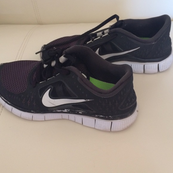 Black nike free run 3