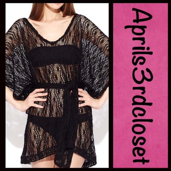 ❗️1-HOUR SALE❗️Boho Tunic Lace Mini Dress CoverUp - Picture 4 of 4