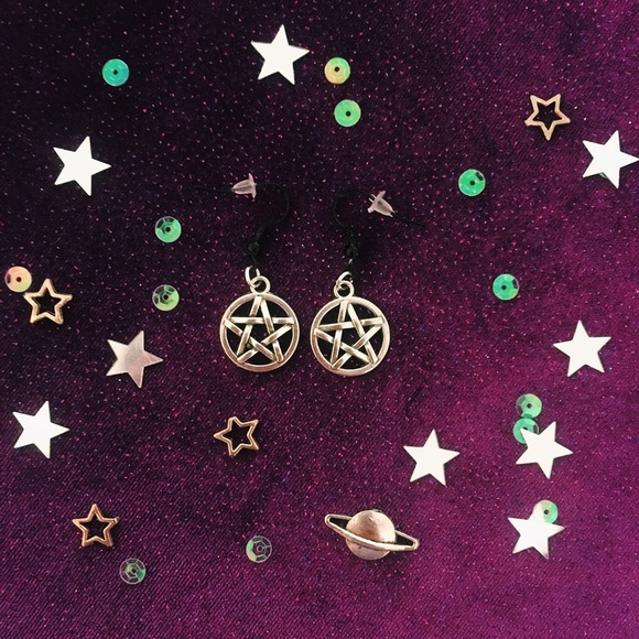 Pentagram Earrings