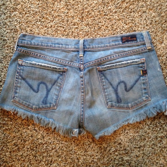 Citizens of humanity cut off shorts