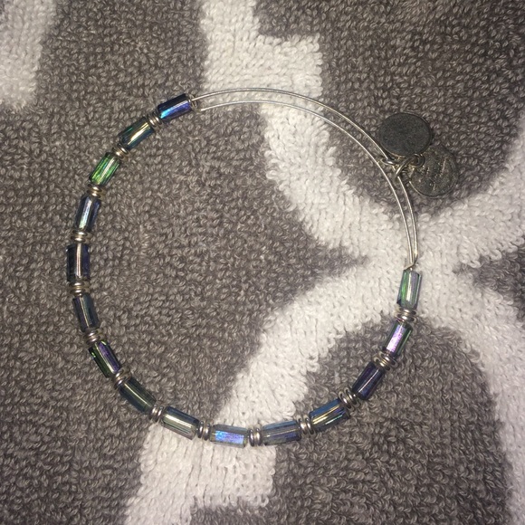Jewel tone Alex & Ani beaded bracelet