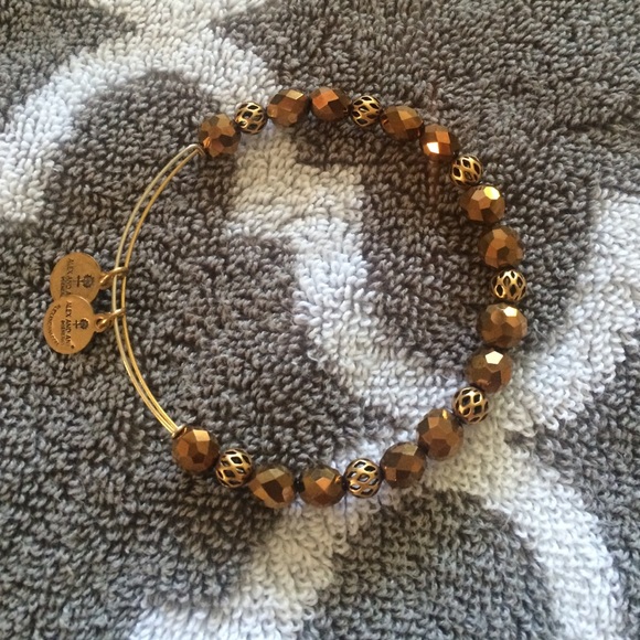Copper Night's Mosaic Beaded Bangle
