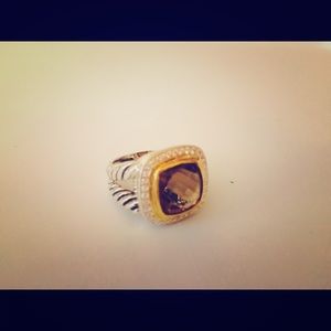 David Yurman inspired ring!  High quality!