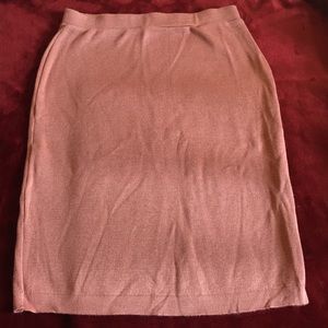 American Apparel pink pencil skirt