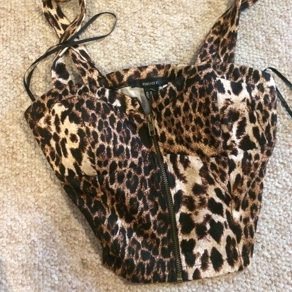 Cheetah print top