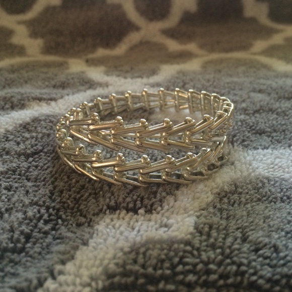 Alex & Ani Shinny Silver Gypsy Bracelet
