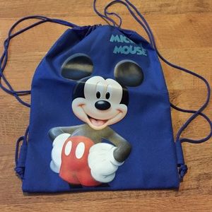 NWOT Mickey String Backpack