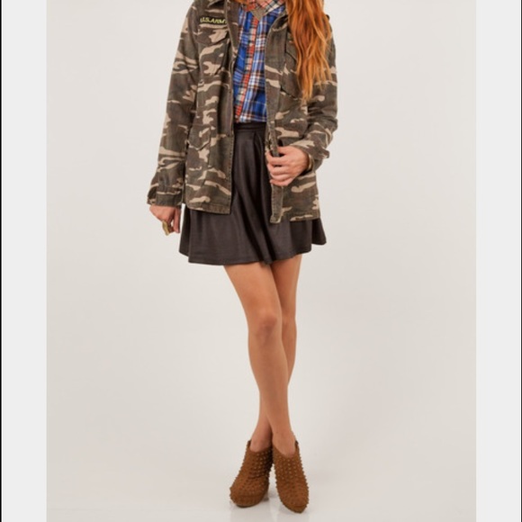 Bundle!- military jacket & green sweater bundle