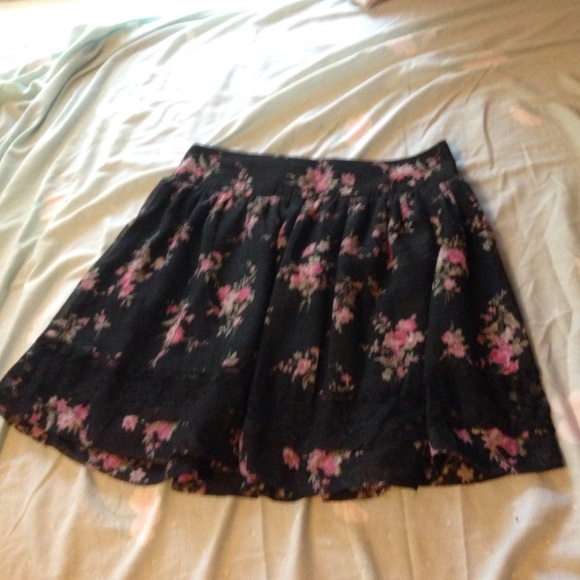 Charlotte Russe floral skirt