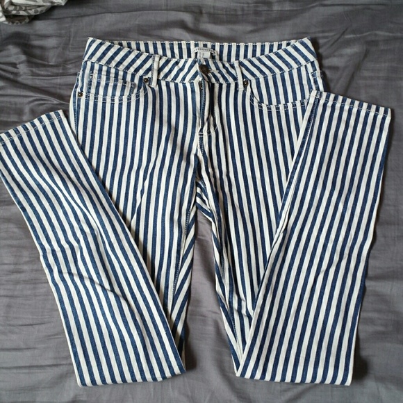 Blue striped pants!!!