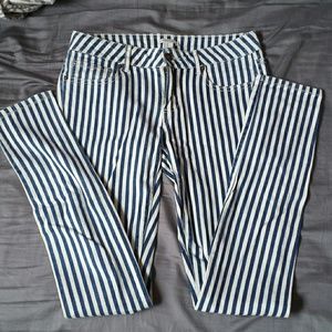 Blue striped pants!!!