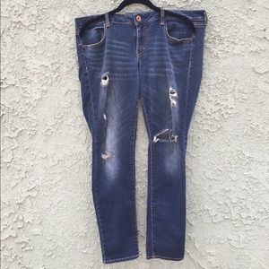 American Eagle Distressed Jeggings