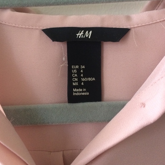 Pink/blush long sleeved top - Picture 3 of 4