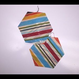 Fabric Earrings