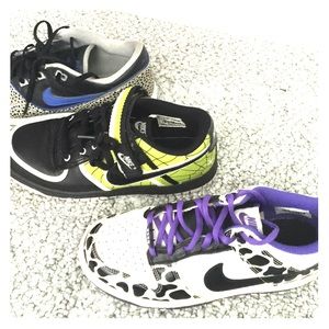 Three pairs of Nike shoes! $80 for all 3!