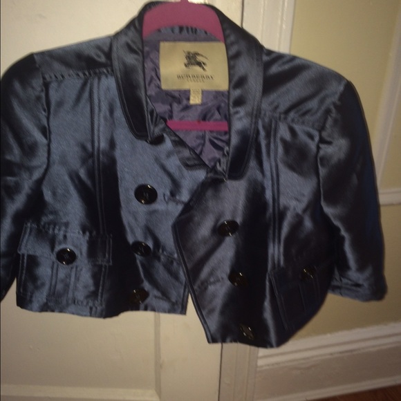 Burberry crop jacket