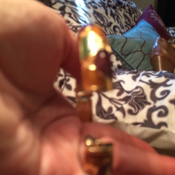 3 beautiful gold multicolored bracelets - Picture 4 of 4