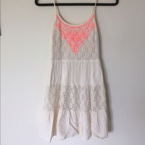 **SALE** Embroidered mini dress