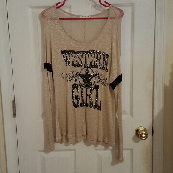 "Western Girl" top
