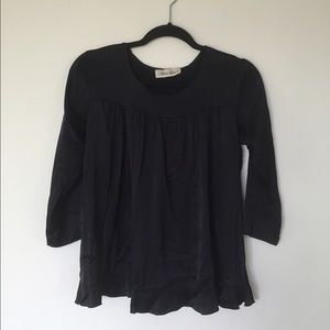 **SALE** Open back silk top