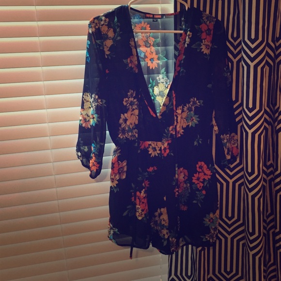 Floral Romper